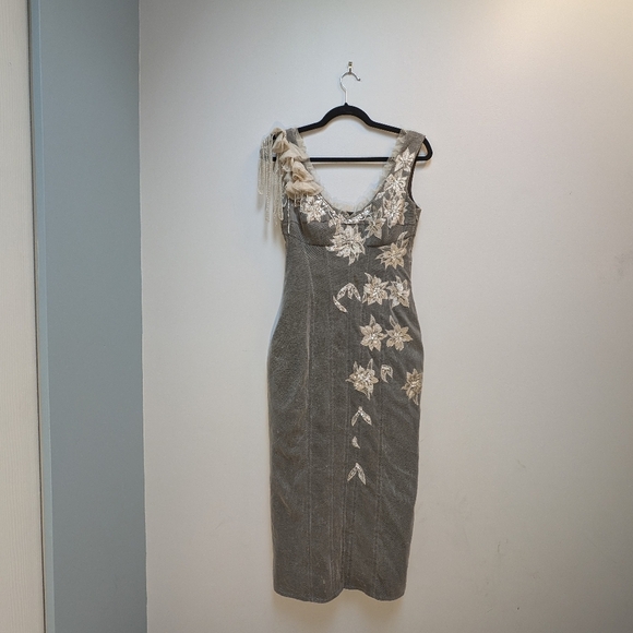 Vintage Ornamental Sequin Flowers Press & Bastyan - Picture 3 of 10